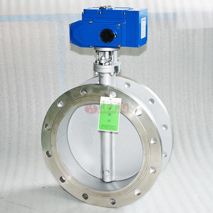 電動通風(fēng)蝶閥實物圖